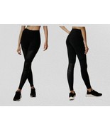 ALO YOGA High-Waist Moto Legging Black Pintuck stitching  Size XSmall - $462.49 MXN