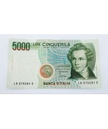 1985 Italie 5000 Lire Note Au État Pick#111a - $628.17 MXN