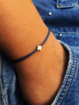 Tiny cross bracelet Men Women Christian gifts Religious gifts Communion gift  - £4.79 GBP