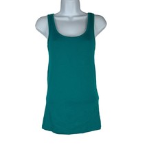 Mossimo Women&#39;s Tank Top Size M Green Stretch - £11.01 GBP