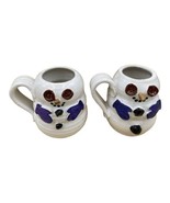 Snowman Barton Potteries Dresden Ohio Salt Glazed Stoneware Hot Cocoa Mu... - $338.51 MXN