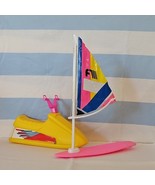 Vintage Barbie Wet n Wild Surf Set 7427 Beach Windsurf Playset Arco Matt... - €14,75 EUR