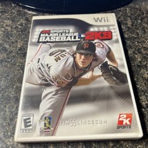 Major League Baseball 2K9 (Nintendo Wii, 2009) Tested Preowned - £3.98 GBP