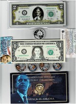 Hariett Tubman /BARACK Obama SET/US 2.00/1.00/TUBMAN PROOF/4 Us Mint Obama Coins - £32.14 GBP