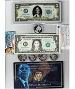 HARIETT TUBMAN /BARACK OBAMA SET/US 2.00/1.00/TUBMAN PROOF/4 US OBAMA C.... - $29.99