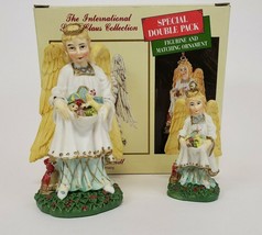 Christkindl GERMANY Figure &amp; X-mas Ornament 1992 Int. Santa Claus Collection - £11.95 GBP