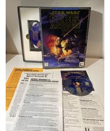 Star Wars Rebel Assault 2 II The Hidden Empire 1995 Complete PC Big Box ... - $39.19