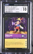 Disney Lorcana Pinocchio - Star Attraction Cold Foil Rare CGC 10 Gem MINT - £30.51 GBP