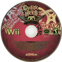 Guitar Hero Aerosmith Nintendo Wii 2008 Video Game DISC ONLY music rhythm band - £14.65 GBP