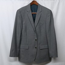 J.CREW Thompson 42L Gray Stripe A9554 2 Button Blazer Jacket Sport Coat - $52.24