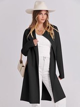 ANRABESS Women&#39;s Casual Long Sleeve Draped Open Front Knit Cardigan Sweater - XL - £19.35 GBP