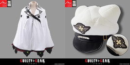 Guilty Gear Strive Ramlethal Valentine Cosplay Cloak Replica + Plush Hat Figure - £236.39 GBP