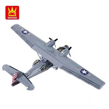 Model Building Blocks Set for 5007 Consolidated PBY-5A Catalina MOC Bricks Toys - £30.06 GBP