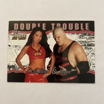 Gail Kim &amp; Kane 2003 Fleer WWE Divine Divas Double Trouble #88 Rookie - $3.59