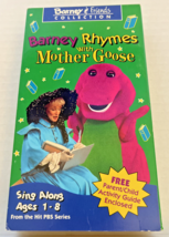 Vintage 1992 Barney &amp; Friends Collection “Barney Rhymes With Mother Goos... - £7.43 GBP