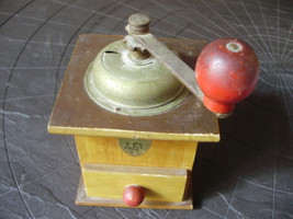 COFF COFFEE GRINDER in wood and metal Original from 1960 Working - £20.60 GBP