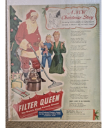 FILTER QUEEN VACUUM CLEANER-w Santa Clause - 1947 - Advertisement AD - 1... - $23.43 CAD