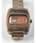 Vintage Elgin Jump Hour 17 Jewel Men&#39;s Wrist watch running mechanical go... - £248.87 GBP