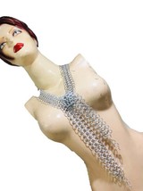 Scarf Medieval Reenacment Armor Chainmail Aluminum Chain Mail Costume - £21.24 GBP