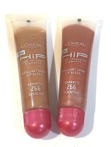 2X Loreal Paris Hip Brilliant Shine Lip Gloss Balm Moisturizing #266 Romantic - $16.62