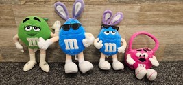 M&amp;M’s Candy Easter Plush Dolls - Lot of 4 - £15.45 GBP