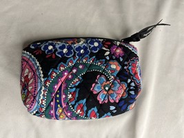 Vera Bradley Coin Purse Wallet Haymarket Paisley - $6.00