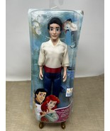 Disney Princess Prince Eric The Little Mermaid Ariel Doll Hasbro 12” 2017 - $29.99