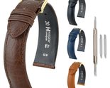 HIRSCH Camelgrain Leather Watch Strap - For Sensitive Skin - Hypoallerge... - $59.95