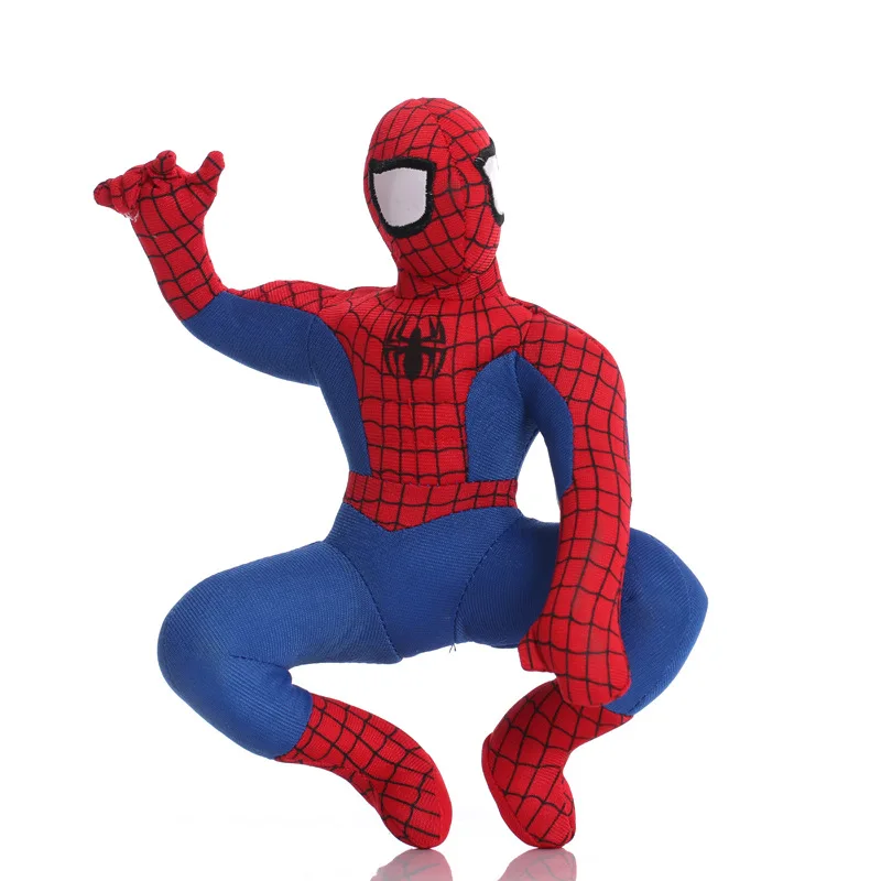 1pcs 24cm Disney MovieThe Avengers Man Spiderman Plush Soft Stuffed  for Kids - £5.74 GBP