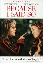 Because I Said So Widescreen Edition - £3.65 GBP