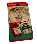1954 Armour&#39;s Fertilizer Advertising Pocket Notebook Farm Guide More Far... - $16.28 CAD