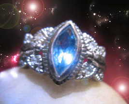Haunted Ring Illuminated Wings See Beyond Barriers Magick Iluminated World - £212.14 GBP