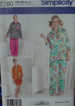 Sewing Pattern M-XL Misses Pajamas UNCUT 2280 - £3.92 GBP