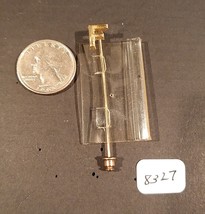 Vintage Initial F Gold Tone Stick Pin Original Packaging - $7.99
