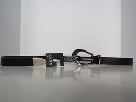 New Dkny Modern Buckle Belt (Black) Xl - Mspr $48 - £11.86 GBP