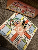 Vintage 1982 Parcheesi Board Game Deluxe Edition Royal Game of India Com... - $17.81