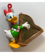 Vintage 3 in Minnie Mouse playing Harp PVC Christmas Ornament - $17.62 CAD