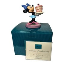 Walt Disney Classics-Minnie Mouse-New in Box w/COA (5.5x5x3.5”) #1200907 - £168.49 GBP