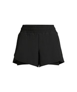 Avia Women’s Running Shorts with Bike Liner, 4” Inseam Black Size M(8-10) - $26.72