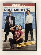 Role Models (DVD, 2008) 2 Versions Unrated &amp; Theatrical Paul Rudd - Mint Disc - £7.82 GBP