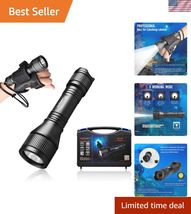 D550 Dive Light 1000 Lumens Scuba Diving Flashlight 3 Modes IP68 Waterpr... - $195.91