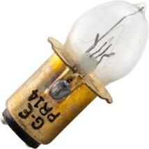pr14 lamp bulb 2.4v 0.5a single contact miniature flange PR-14 - $3.07