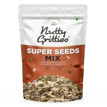 Super Seed Mix Roasted Flax, Chia, Sesame, Sunflower, Watermelon, Pumpki... - £14.20 GBP