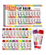 24 Pack Lip Balm, Natural Lip Balm Bulk, Lip Care Product, Moisturizing ... - €10,15 EUR