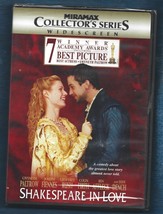 Factory Sealed DVD-Shakespeare in Love-Gwyneth Paltrow, Joseph Fiennes - £21.95 GBP