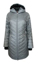 Columbia Morning Light Long Hooded Omni Heat Coat Jacket, Grey Sz XS, Nwt! - $98.99