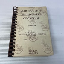 Mid South Millionaire Cookbook Paperback Book 1979 Edition - £18.53 GBP