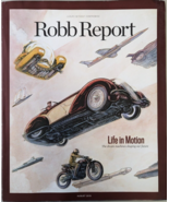 Robb Report August 2018 Life in Motion Luxury Magazine Vintage Watches Cars - $13.81
