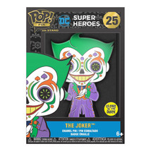 DC Comics Joker (Day of the Dead) 4&quot; Pop! Pin - $34.26