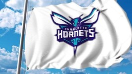 Charlotte Hornets Custom Flag 3X5Ft Polyester Banner USA Digital Print - £12.59 GBP